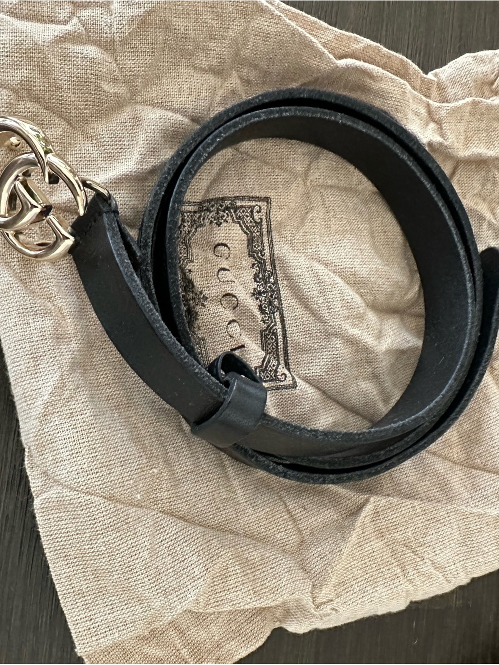 GG Marmont Women’s Thin Belt